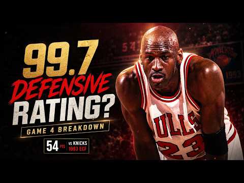 The Night MJ Humiliated One Of The Greatest Defenses Ever 😳🐐
