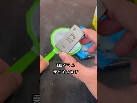 金魚すくいの紙は実際何グラムまで耐えますか