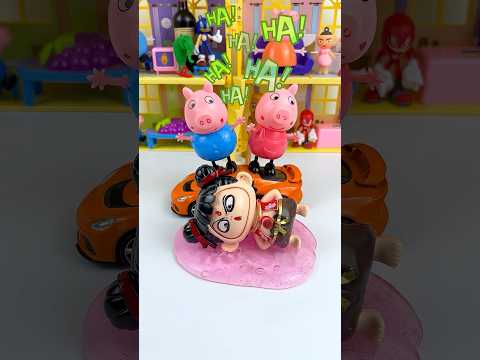 Satisfying Unboxing and Review Nezha, Peppa Pig Cute Fun ASMR Video #toys #shorts