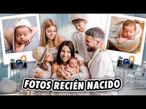 HACEMOS LAS MEJORES FOTOS DE RECIÉN NACIDO A LOGAN | Familia Amiguindy