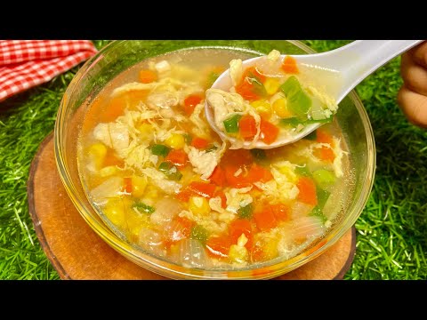 Sop jagung super simple