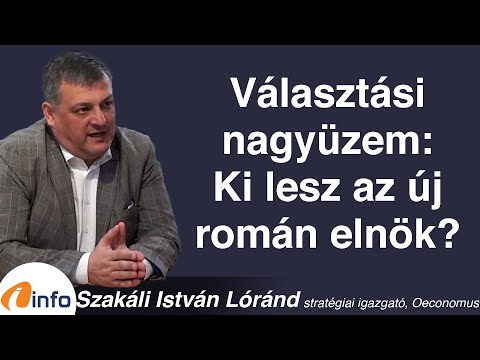 Választási nagyüzem: ki lesz az új román elnök? Szakáli István Lóránd, Inforádió, Aréna