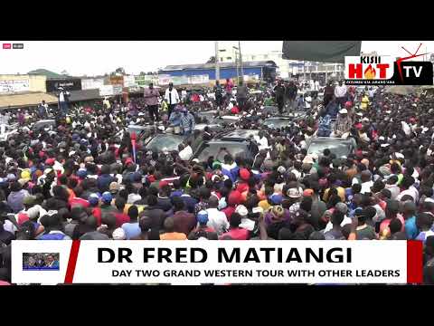 Ruto is Under Siege as Fearless Matiang'i attacks him Bungoma, Western Tour, Kenyans are happy