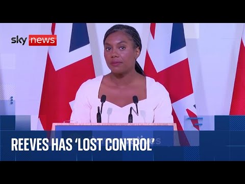 Kemi Badenoch gives speech offering to work with Starmer to help cut welfare