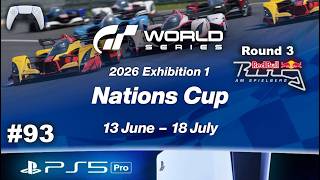 PS5 Pro 🎮 Gran Turismo 7 #93 - World Series 2026 - Exhibition 1 - Nations Cup - Runde 3🏁