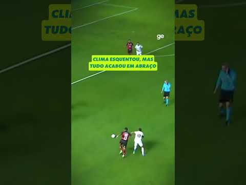 NEYMAR DÁ CANETA EM PAQUETÁ, CLIMA ESQUENTA, MAS TUDO TERMINA EM ABRAÇO | #shorts | ge.globo
