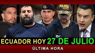 NOTICIAS ECUADOR: Hoy 26 de Julio 2025 ÚLTIMA HORA