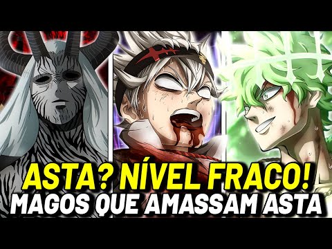 OS ÚNICOS 6 PERSONAGENS CAPAZES DE DERROTAR O ASTA EM BLACK CLOVER