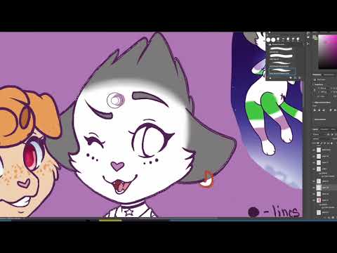 Bestie Hugs {SPEEDPAINT}
