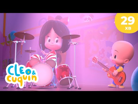 Клео та Кукiн 🎷 Мій маленький музичний гурт  🎺 Улюблені дитячі мультики 🎬 Cleo & Cuquin