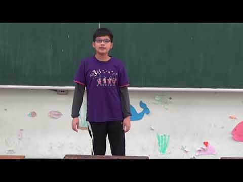 崑山國小閩南語演說示範-分享的快樂 - YouTube