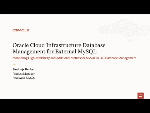 Monitoring High Availability and Additional Metrics for MySQL in OCI Database Management