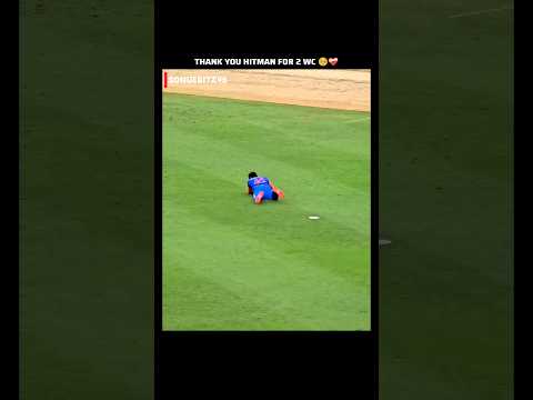 THANK YOU HITMAN ✨❤️🩹 #cricketlover #cricketshorts #rohitsharma #rohitsharma45 #rohitsharmanews