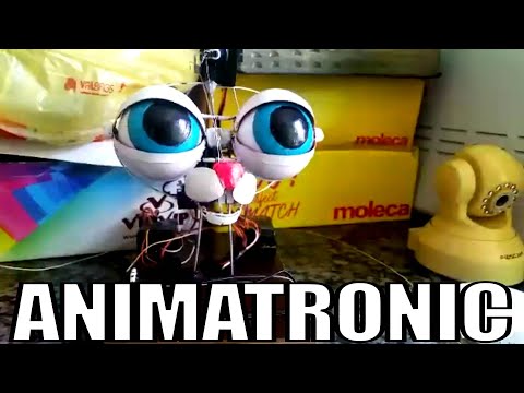 OS  ANIMATRONIC MAIS  DIFICIL QUE JÁ FIZ!!!