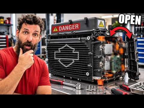 Harley Told Me NOT to OPEN The $100m Motorcycle Battery... So I Did