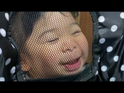 【２歳☆はな・姉♡こなつ】変顔　Funny face　अजीब चेहरा