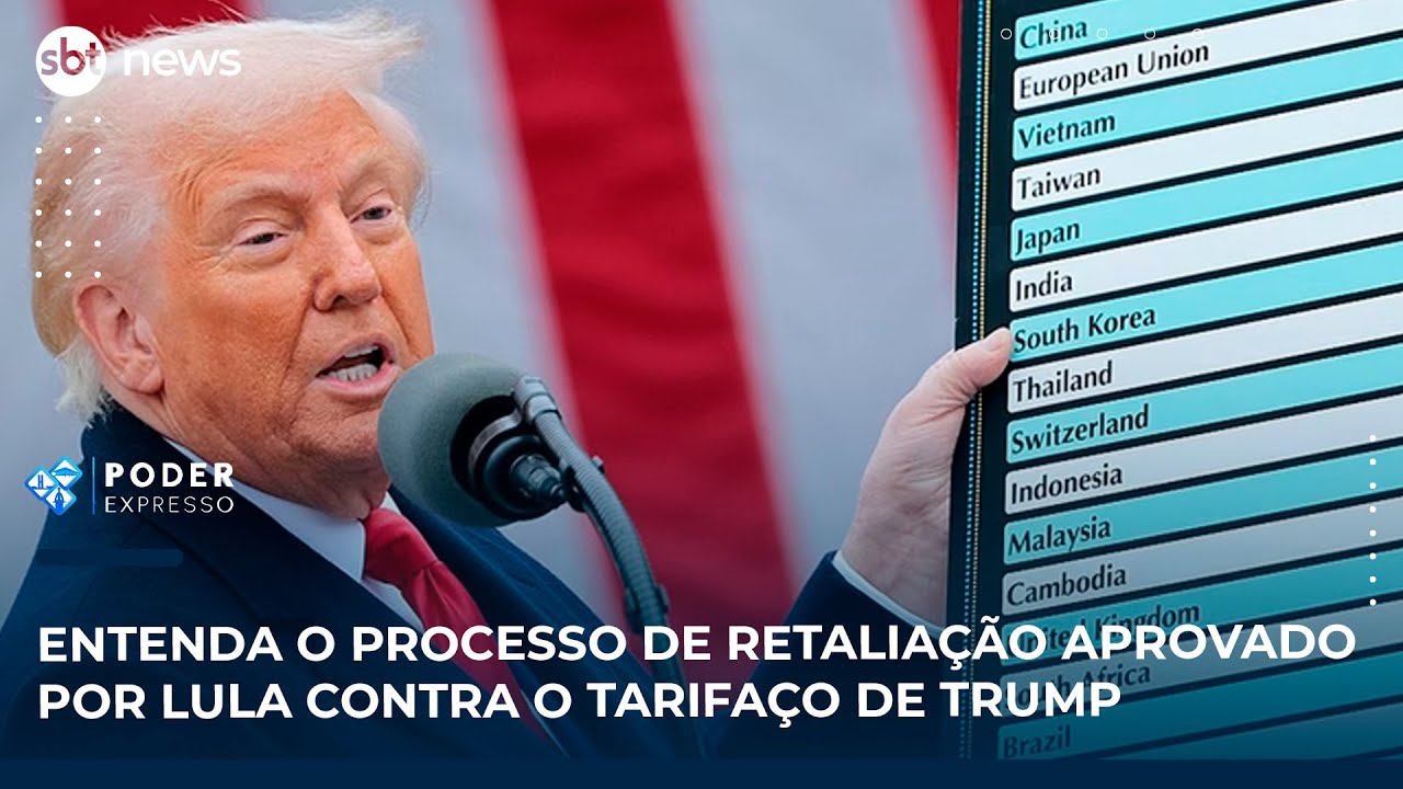 Entenda o processo de retaliação aprovado por Lula contra o tarifaço de Trump | SBT News