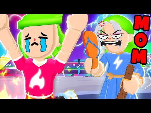 😭 MY MOM PLAYS PK XD ZERO GRAVITY for FIRST TIME