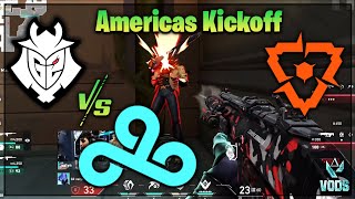 Cloud9 vs G2 Esports | Valorant Champions Tour 2025: Americas Kickoff