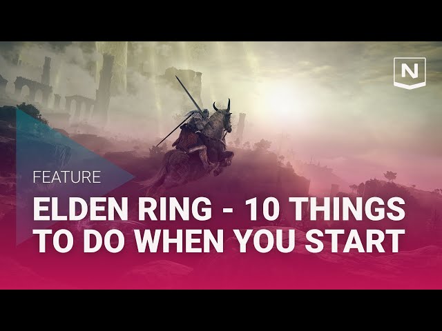 Elden Ring - 10 Things To Do When You Start! (4K 60FPS Playstation 5 gameplay!)