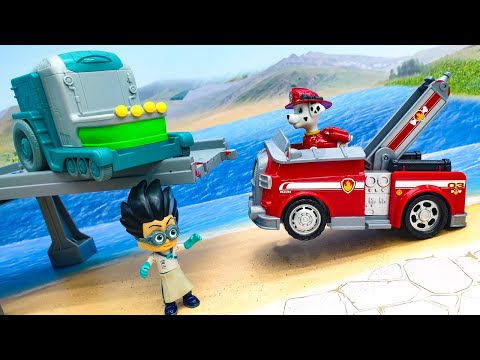 Мультики с игрушками Щенячий патруль - Вторжение пауков!