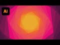 Creating Geometric Gradient Backgrounds in Illustrator