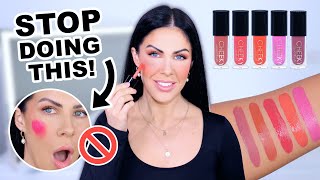 3 WAYS TO USE WAY TO USE LIQUID BLUSH...You're doing it all wrong!👀