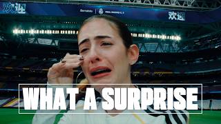 She had NO IDEA she was going TO THE BERNABÉU!