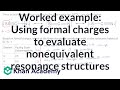 Resonance Structures and Formal Charges