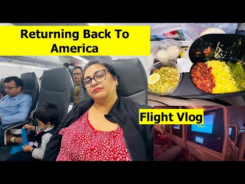 Going Back To USA | Worst Flight Experience | Flight Vlog | Simple Living Wise Thinking