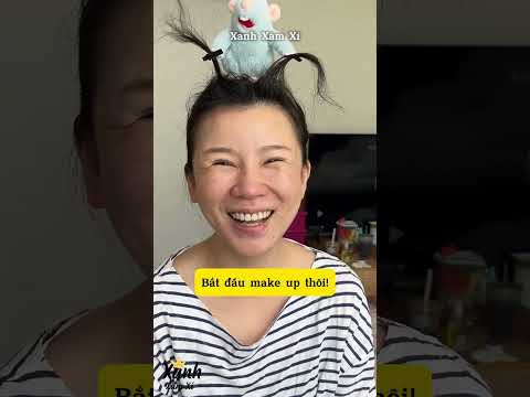 Tôi đã biến mẹ thành Hotgirl tóc đỏ! #makeup #xuhuongyoutube  #reviewvui