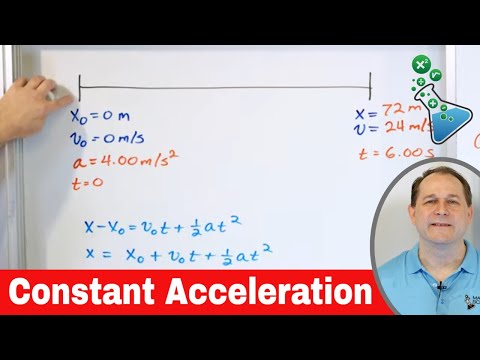 Motion in Physics: Constant Acceleration