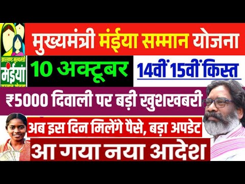  maiya samman yojana jharkhand 15 vi kist kab aayega #15thInstallment #maiyasammanyojana 