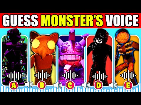 🔊CRAZIEST Guess The Monster's Voice! | Roblox Doors | Giggle, Seek, Figure, Glitch, Rush, Ambush