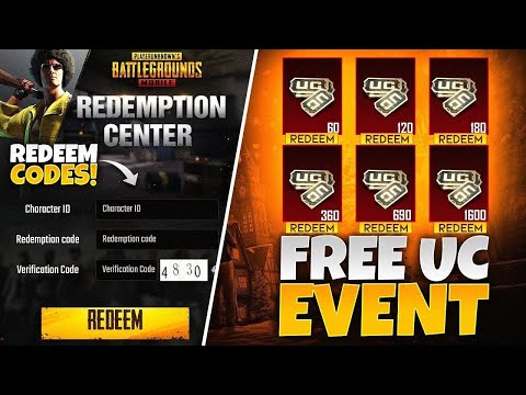 New Free UC Event | Get Free 1800 UC | Free 3850 UC |PUBGM