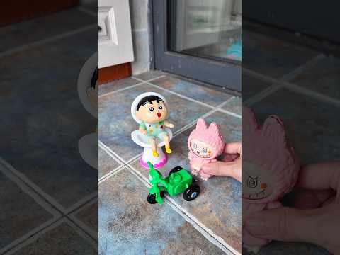 Satisfying with Unboxing & Review Car Fun Toys ASMR Video #shinchan #labubu