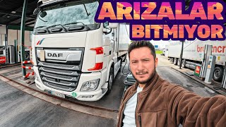 Bir Günümde NELER YAŞADIM / TIR ARIZA YAPTI / DAF Tır Vlog