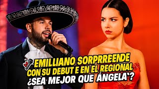 🎤 Emiliano Aguilar sorprende con su debut en el regional mexicano, ¿sea mejor que Angela?