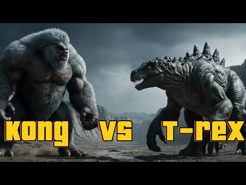 Kong vs T-rex