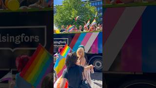Helsinki pride 2026 🇫🇮🌈 #shorts