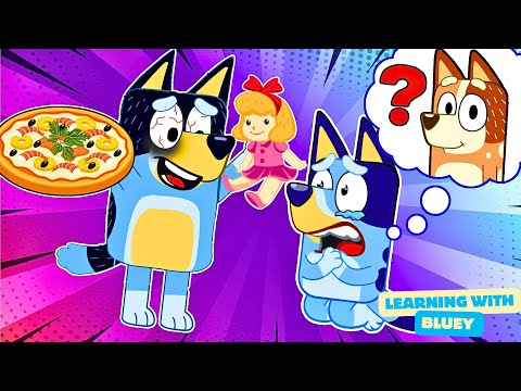 Bluey’s Day Without Mom 😭 Chaos at Home 🏠 | Bluey 2025