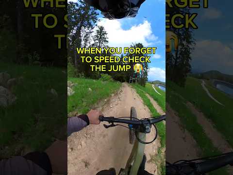 When you get the butterflies🤯🤯🤯#mtb #downhill #jump