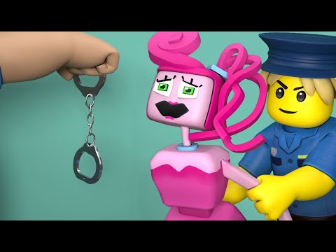 ROBLOX Brookhaven 🏡RP - FUNNY MOMENTS : Mommy Long Legs gets arrested (NEW EPISODE)