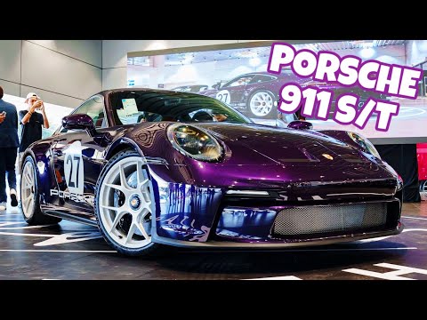 MUITO CARRO REUNIDO NA APRESENTAÇÃO DA PORSCHE 911 S/T