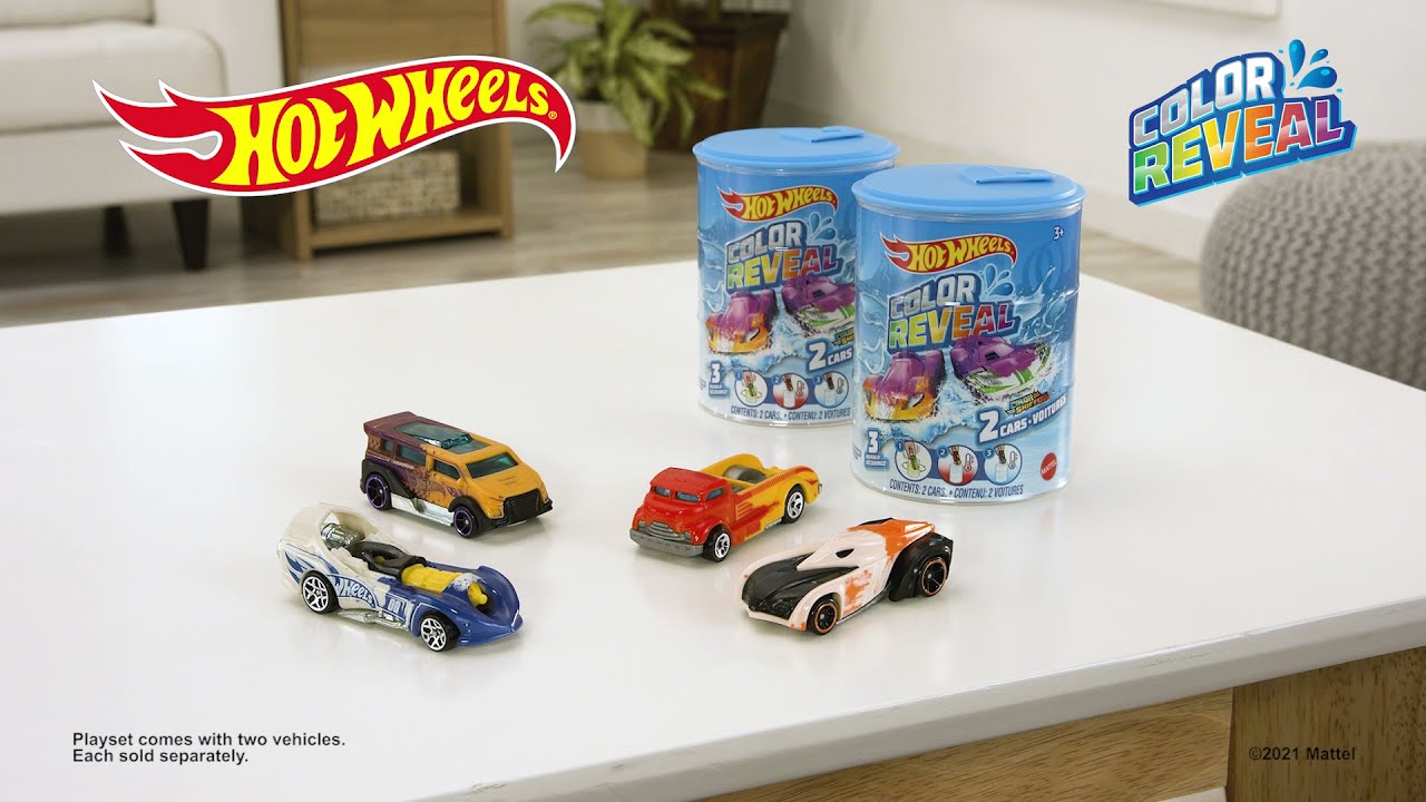 Buy Hot Wheels Colour Reveal Vehicle 2-Pack Assortment, Toy cars and  trucks