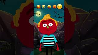 Len Teaches Emotions! 😄😭 #shorts #skeleton #scary #spooky #trending