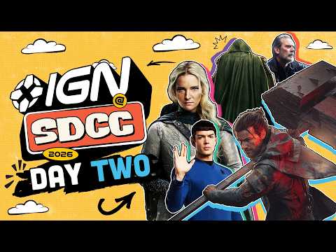 IGN at San Diego Comic Con 2026 - Day 2 | The Walking Dead, Marvel MCU, Control Resonant, and More