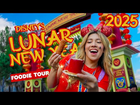 NEW! DISNEYS Lunar New Year 2025 FOODIE GUIDE | Disneyland Resort