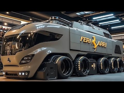 走进2026法拉利房车——百万级梦幻移动宫殿！