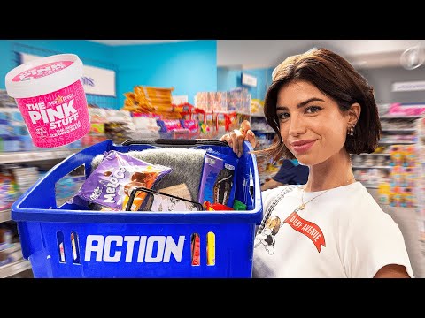 JE FAIS MON SHOPPING CHEZ ACTION (food, maison, hygiène)